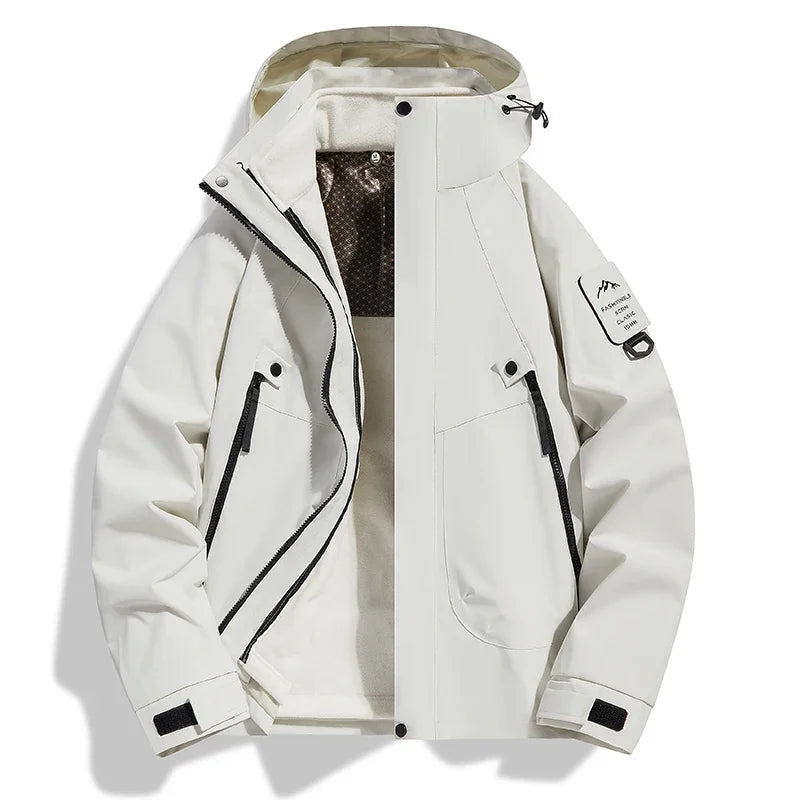 Flairly Graphene-Powered Waterproof Denim Jacket for Men