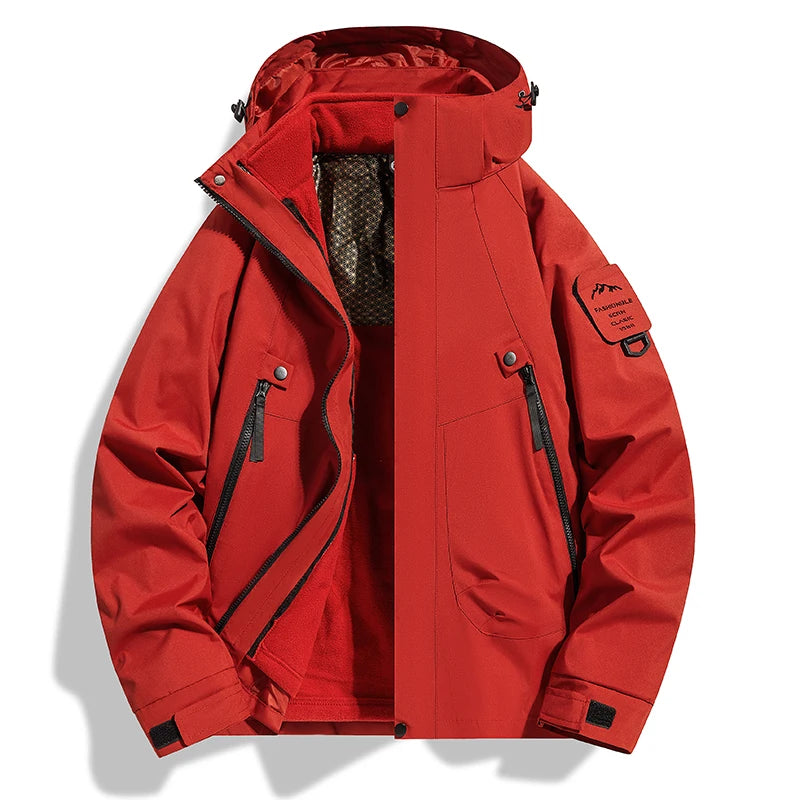 Flairly Graphene-Powered Waterproof Denim Jacket for Men