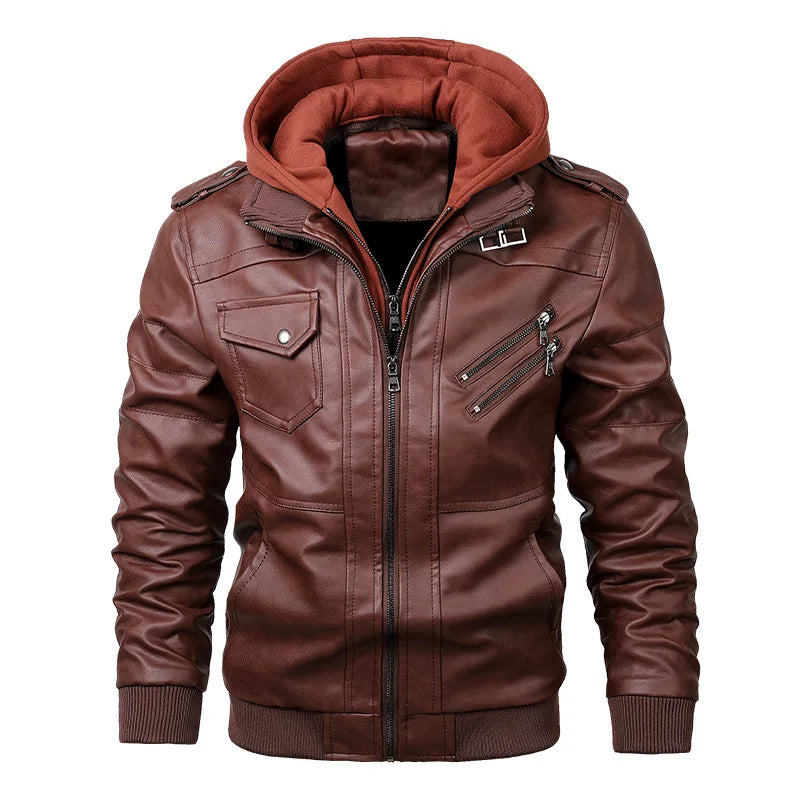 Buy Pixel Studio Faux Leather Biker Jacket