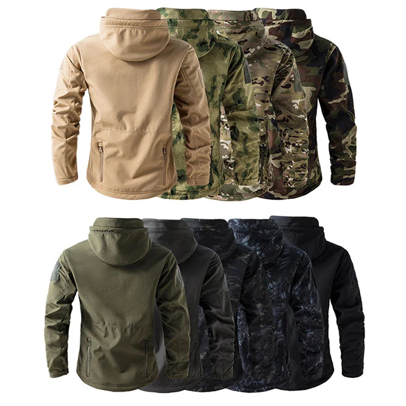 Signature Tunica Tactical Jacket Waterproof Fleece Hooded Camping Jacket8