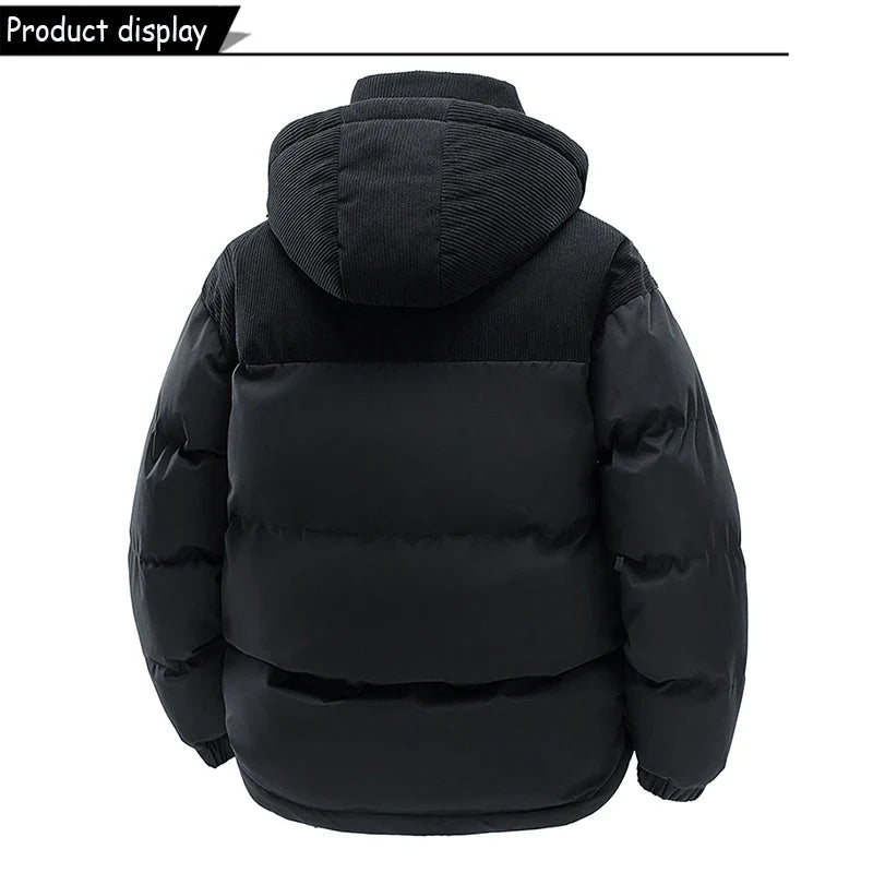 Pixel Studio Stylish Men's Removable Hood Windbreaker bomber Jacket