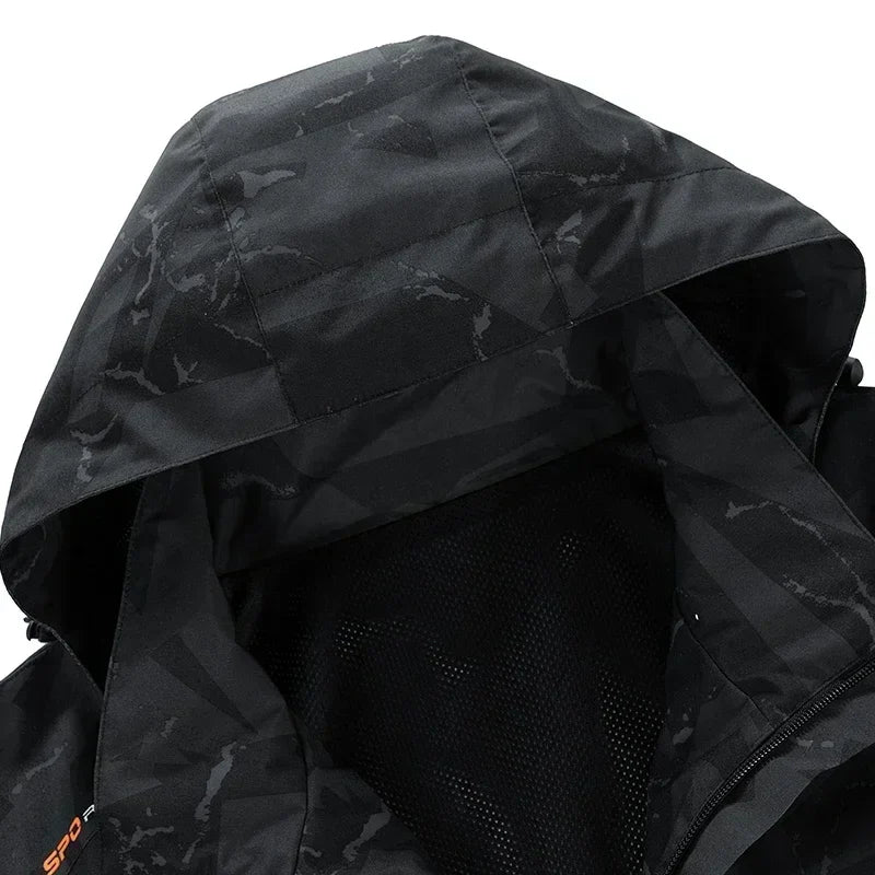 Signature Tunica Men's Waterproof Fashion Loose Fit Camo Workwear Top Jacket